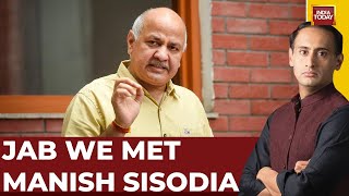 Manish Sisodia Exclusive | Ex-Deputy CM Manish Sisodia In Delhi Dangal | Rahul Kanwal | Delhi Poll