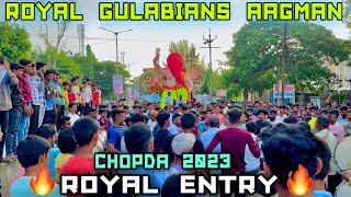 ROYAL GULABIANS GANPATI AAGMAN 2023 | MH19 CHOPDA