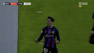 Gavi goal|1-0|Barcelona vs Real Madrid|El Classico|Spanish Super Cup Final 2023|2023.01.16
