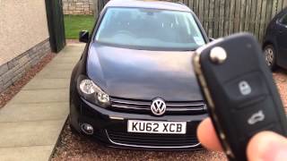 VW Mk6 Golf Folding Mirrors On Remote