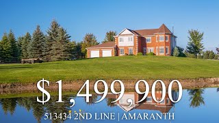 513434 2nd Line, Amaranth, ON | $1,499,900