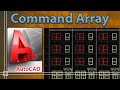 Autocad - How to use Array (Rectangular, Polar and Path)