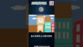 月球標準時間🌕⌚｜一分鐘科學新鮮事 EP103 #shorts