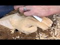 carving an open hand book end introduction