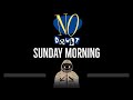 No Doubt • Sunday Morning (CC) 🎤 [Karaoke] [Instrumental Lyrics]