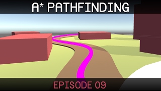 A* Pathfinding (E09: path smoothing 2/2)