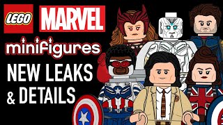 LEGO Marvel Disney+ CMF Series - Minifigures Descriptions Leaked
