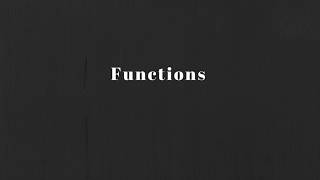 Math 10C: Functions