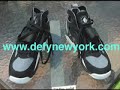 nike air trainer huarache 2001 retro black grey white