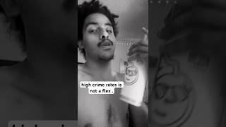 stop flexing your cities crime rate like it’s a trophy .