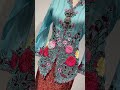 Kebaya Elvedina in Light Blue Kasa Rubia - Royal Kebaya