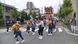 挙母まつり 町内曳き 竹生町(2) 2019年