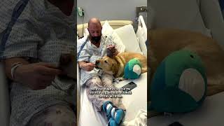 My dog stayed with me in the hospital!