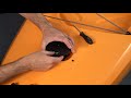 rudder line adjustment for hobie kayaks