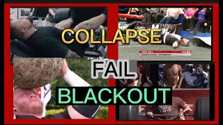 World's Strongest Man  Collapse and Passed Out COMPILATION