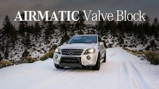 Mercedes AIRMATIC Suspension Valve Block Replacement - W164 ML63 AMG