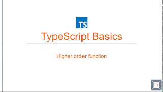 TypeScript Basics | 10 Higher Order Function