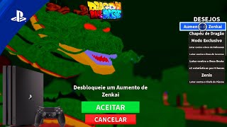 consegui pegar o zenkai 49! dragon ball rage PS4 pro Full HD 1080p Roblox