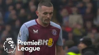 Aston Villa's John McGinn sent off for reckless challenge v. Tottenham | Premier League | NBC Sports