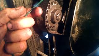 Randy Loder Macdon chain tightening