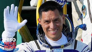 WATCH LIVE: NASA astronaut Frank Rubio discusses record-breaking mission of 355 days in space