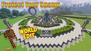 How To Protect Minecraft 1.17 Server Spawn & Deny-Mob Spawning (2021)