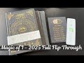 Magic of I - 2025 Astrological Planner, lined notebook and lined journal - Full Flip Through