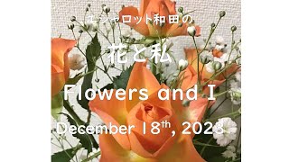 花と私　Flowers and I December 18th, 2023  #flowers #naturephotography