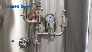 Canada 25bbl Automatic Brewery Series 2: 75bbl/9000l BBT bright beer tank in TonsenBrew