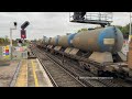 69001 and 69008 with the rail treatment train london 2nd nov 2024