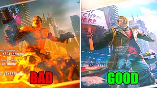 Good Ending vs Bad Ending Credits - Tekken 8