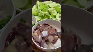 Lòng Gà Xào Mướp Thơm Ngon Dễ Làm#shorts#anngon#food #bếpviệt#naunuong#anngonmoingay#ănngon#cooking