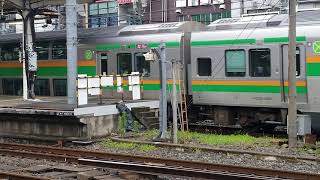 E233系3000番台横コツE-05+E231系1000番台横コツS-18大宮駅発車