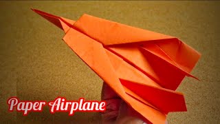 Origami Airplane | How To Make Easy Airfighter Step by Step ✈️ #diy #paperairplane #papercraft