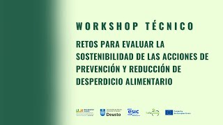 Workshop Técnico WP2 y WP3 | Proyecto ToNoWaste