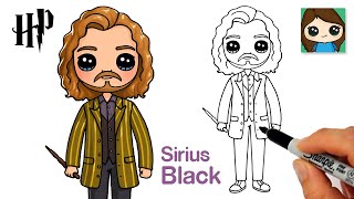 How to Draw Sirius Black | Harry Potter