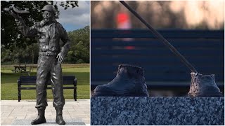 600 pound statue of a local Tuskegee Airmen stolen from a Detroit park