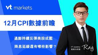 VT Markets投資課堂｜美國CPI數據前瞻分析，通膨反彈美股成壓，降息延緩還有哪些影響？