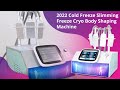 2022 Cryo 4 Pads Fat Freeze Body Slimming Weight Loss Machine