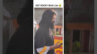 KGF Rocky Bhai Lite Found!! 😜🔥| KGF Yash | KGF 2 Monster Song | KGF Shorts | KGF Rocky bhai spotted