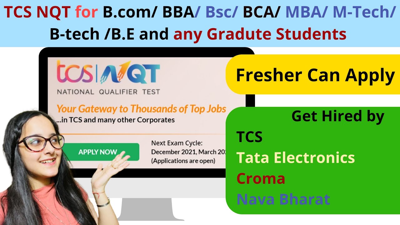 TCS Jobs For B.com Students ~ Is Bcom Eligible For TCS NQT? How Can I ...