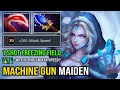 MAIDEN MACHINE GUN +320 Attack Speed MID Crystal Maiden Insane Right Click Desolator Dota 2