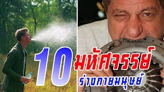 10 ความจริงอันน่ามหัศจรรย์เกี่ยวกับร่างกายมนุษย์