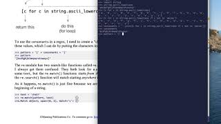 Tiny Python Projects: Ch 14 Pt 3 (Character classes in regular expressions)