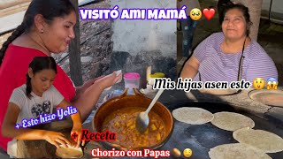 Lo mejor de esta receta😱 + las ocurrencias de mis hijas🥰+ mi mami se  queja de mi🥺