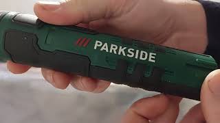 Unboxing șurubelniță Parkside cu acumulator PASS  4 A1