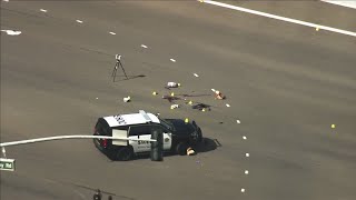 Crime scene investigation underway after officer-involved shooting in Danville