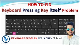 How To Fix Automatic Key Pressing problem in laptop || keyboard pressing keys by itself || [Hindi]