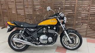 ZEPHYR1100　イエローボール　2006年モデル　エンジンサウンド　ゼファー1100　KAWASAKI