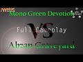 Mono Green Devotion vs Abzan Graveyard - Full Gameplay (MTG: Khans of Tarkir Standard)